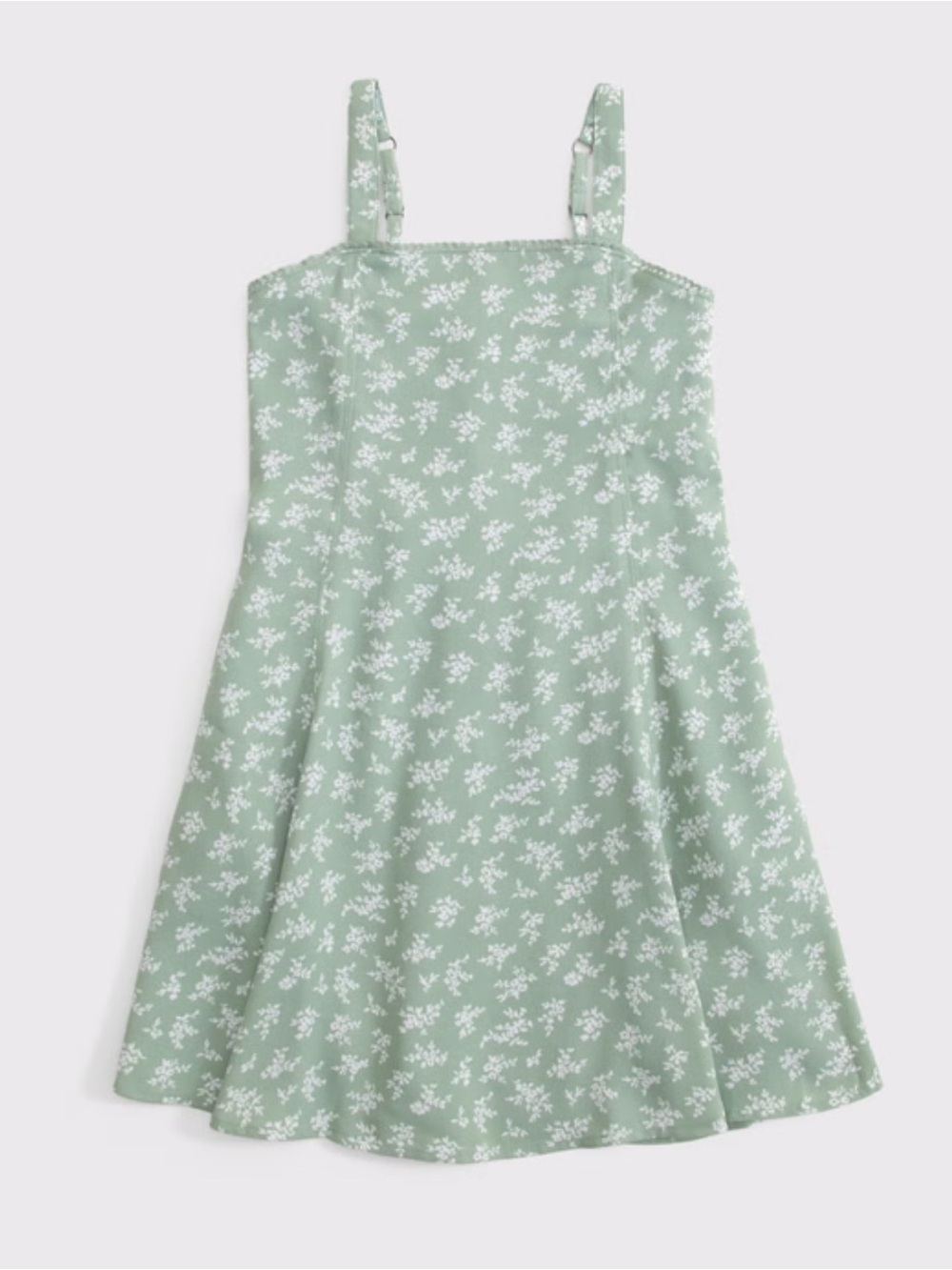 abercrombie kids Mint Green Floral Sundress SZ 9-10